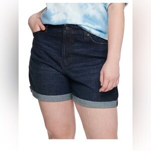 Sonoma Good for Life Premium High-Waisted Denim Shorts 28W NWT